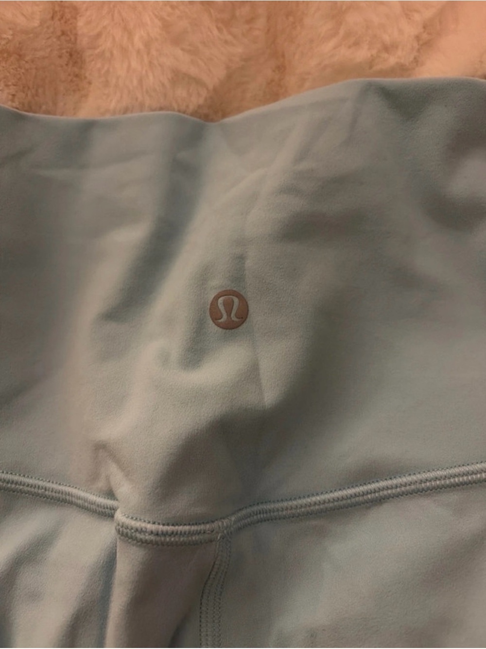 lululemon athletica Pale Blue High-Waist Yoga Leggings